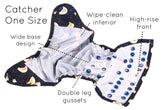 Petite Crown Catcher One Size Diaper Cover